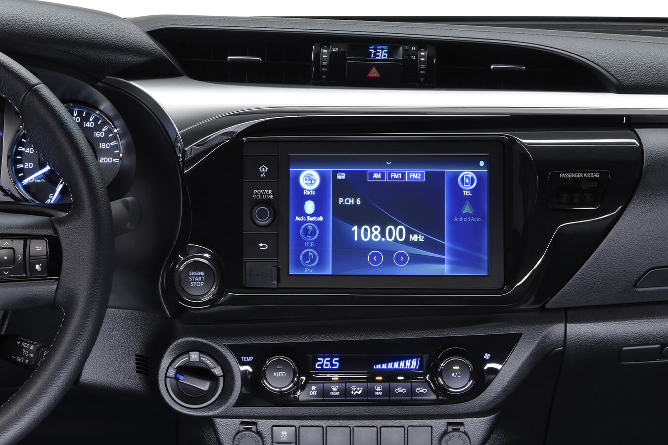 Toyota Hilux Sistema Audio