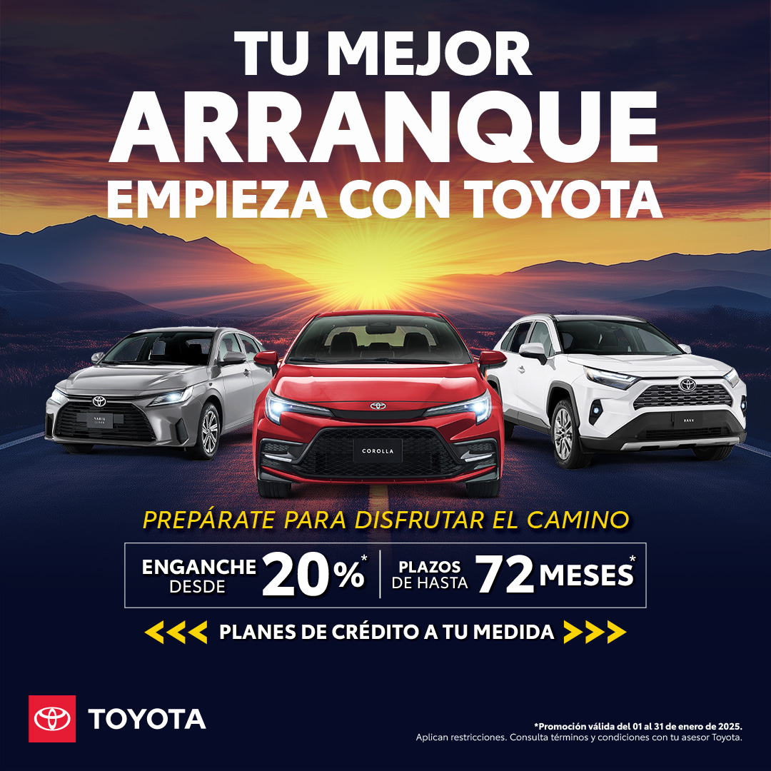 Promoción Toyota Enero 2025